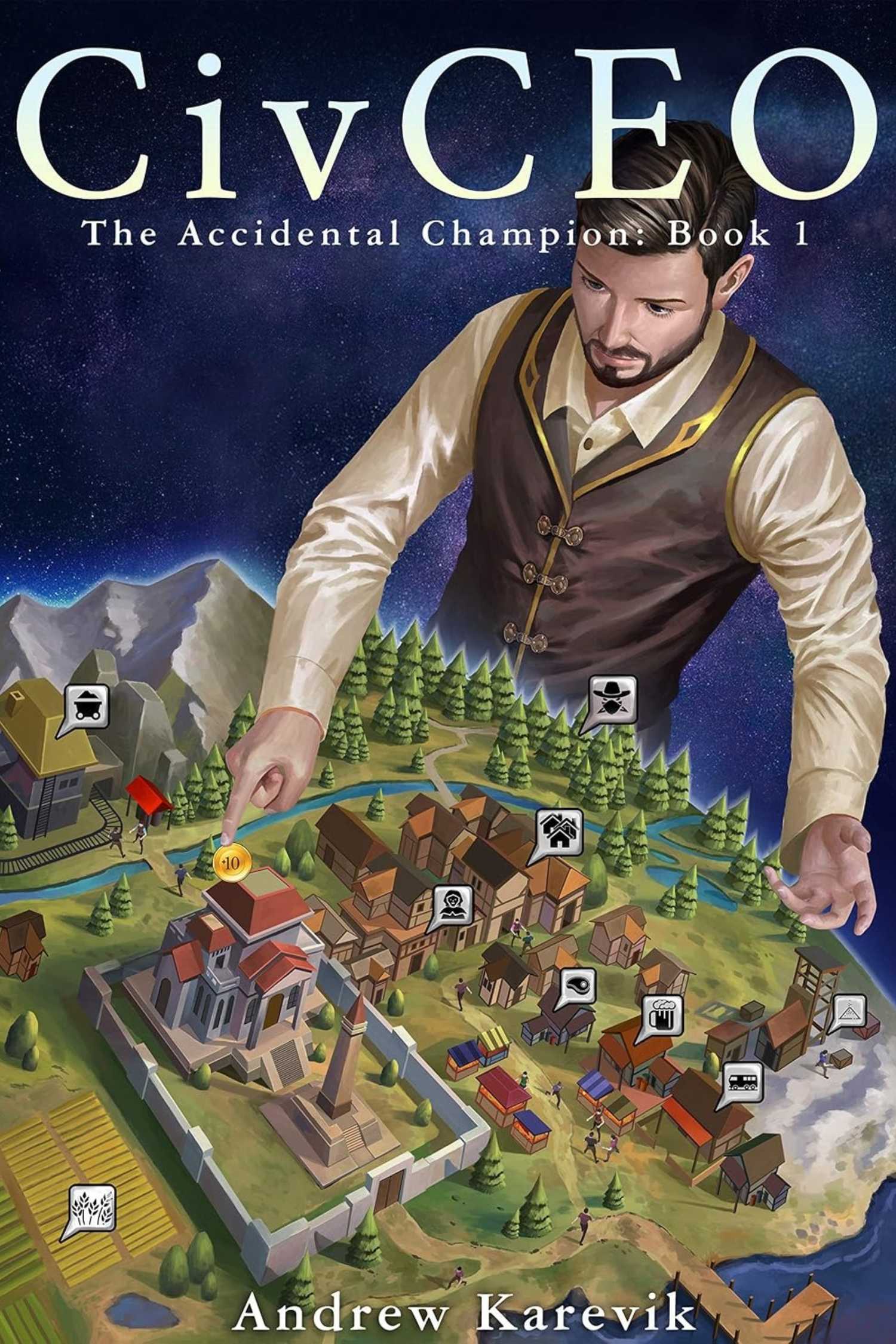 The cover of CivCEO by Andrew Karevik
