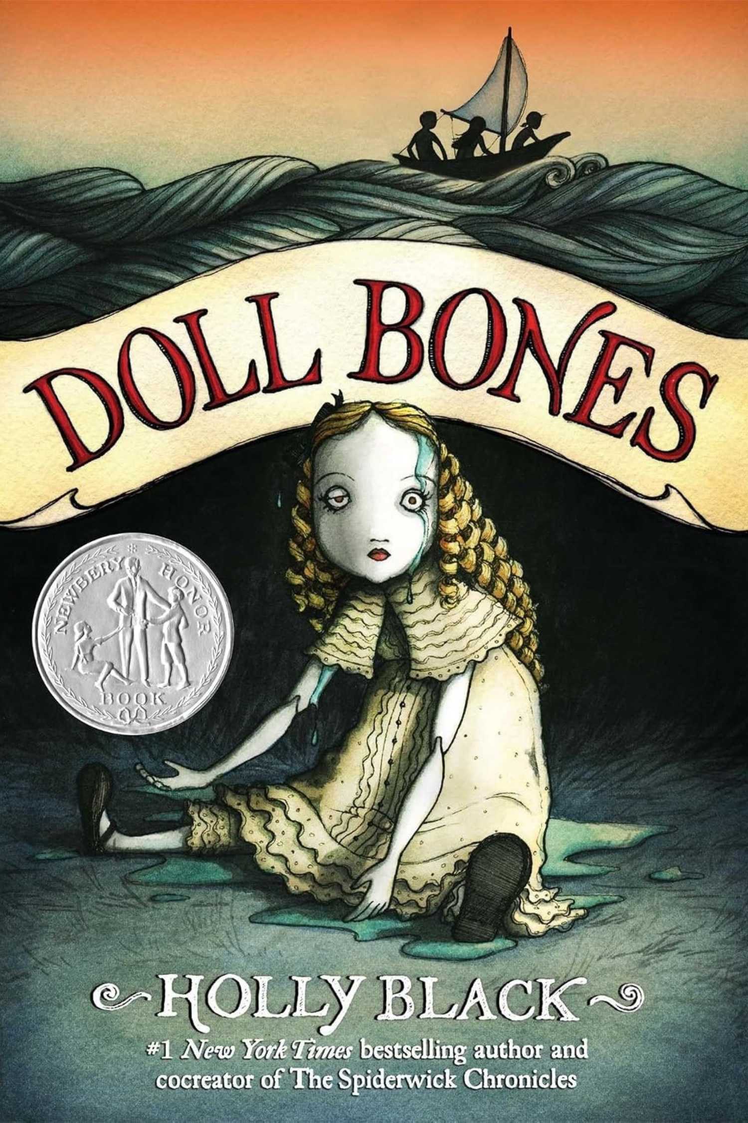 The cover of Doll Bones by Holly Black