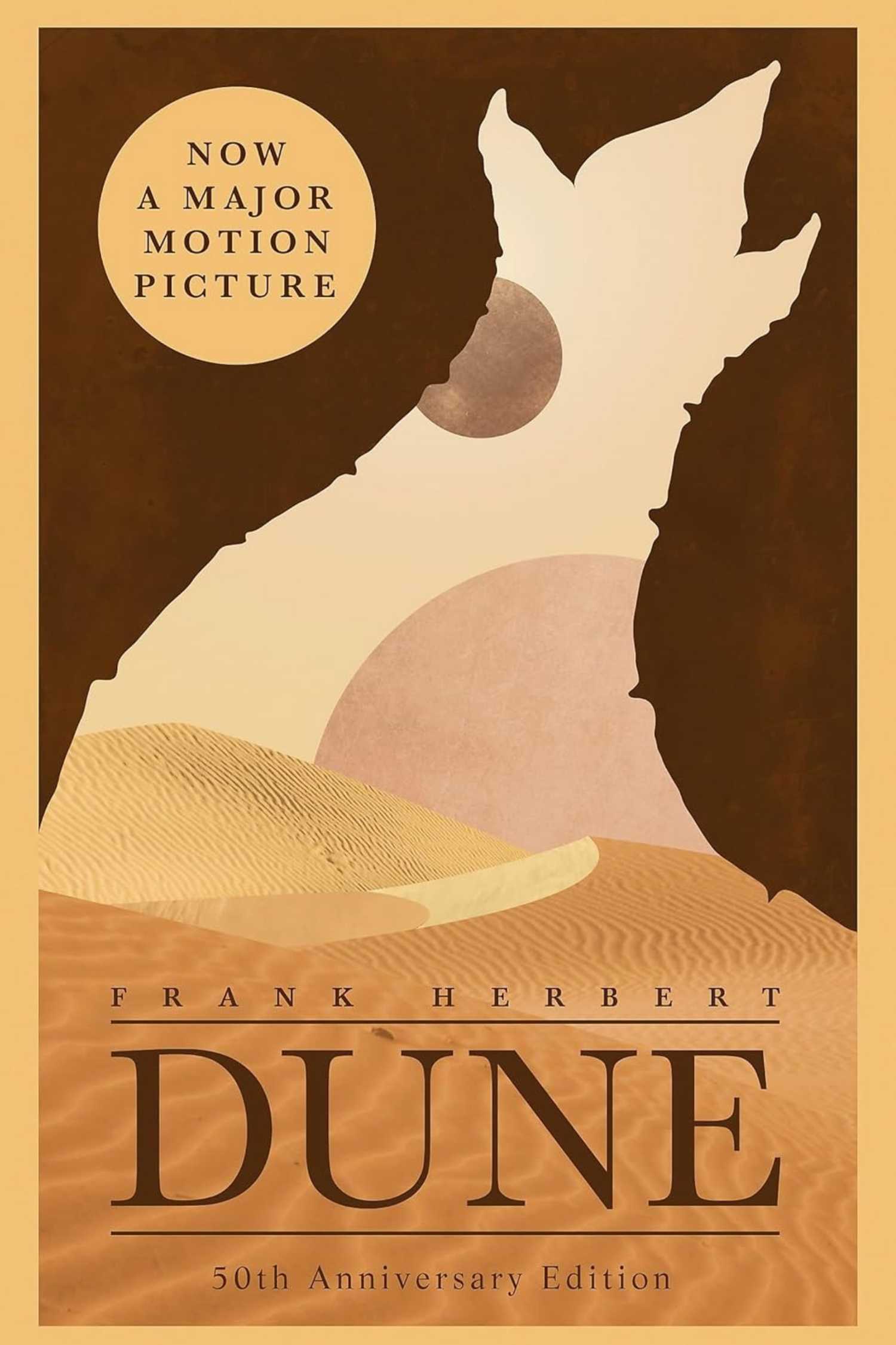 The cover of Dune by Frank Herbert