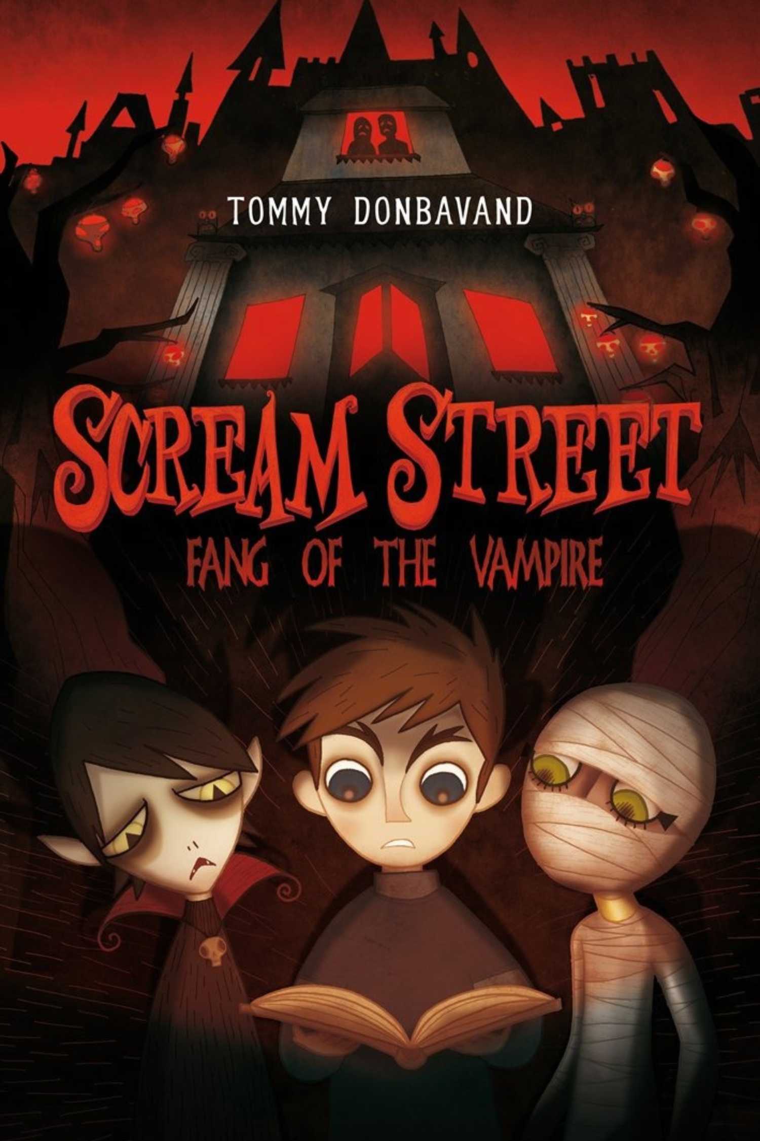 The cover of Fang of the Vampire by Tommy Donbavand