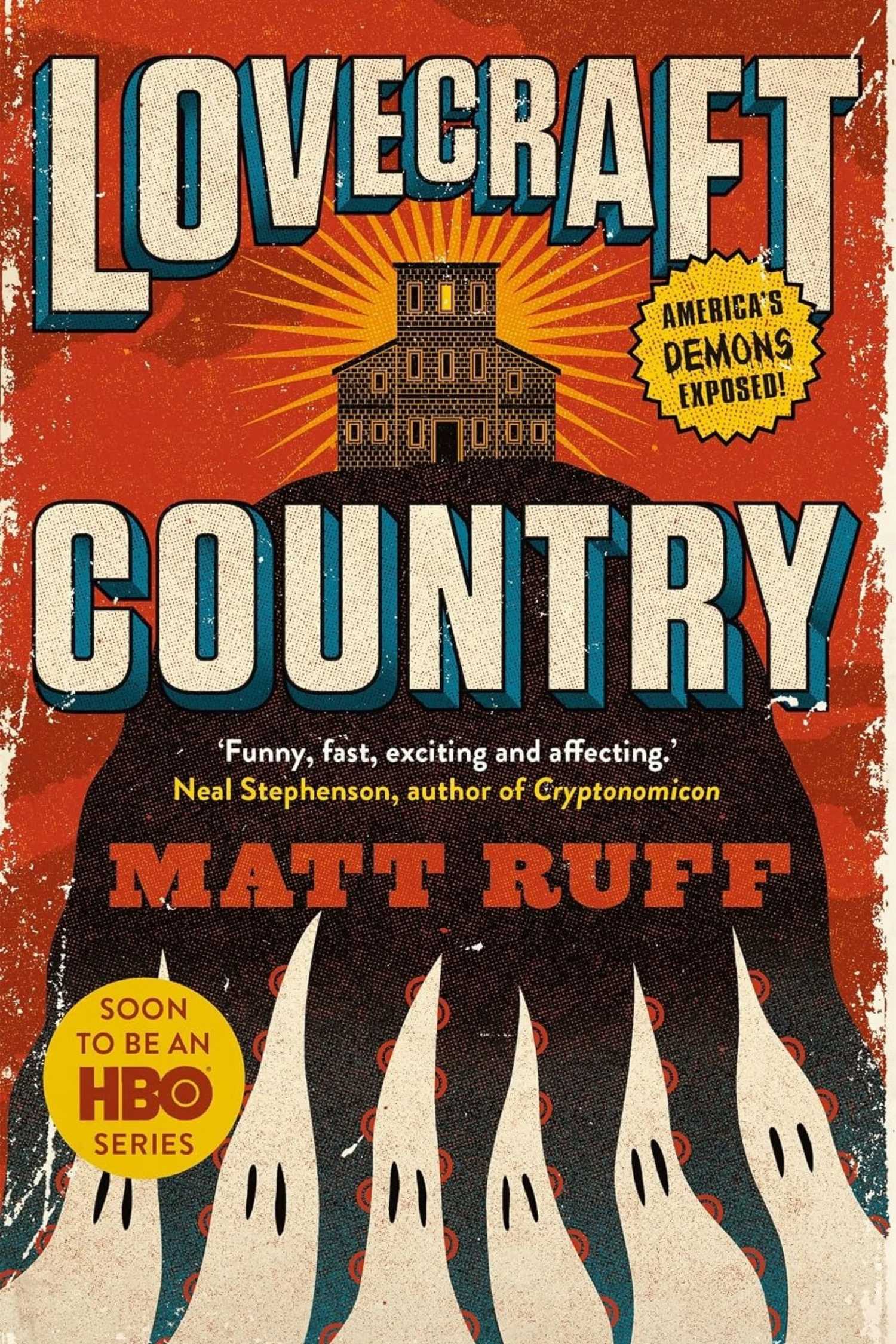 The cover of Lovecraft Country by Matt Ruff