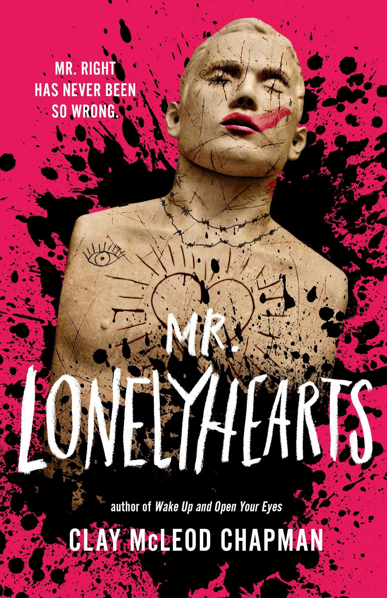 The cover of Mr. Lonelyhearts shows a CPR dummy with blood on its mouth-1