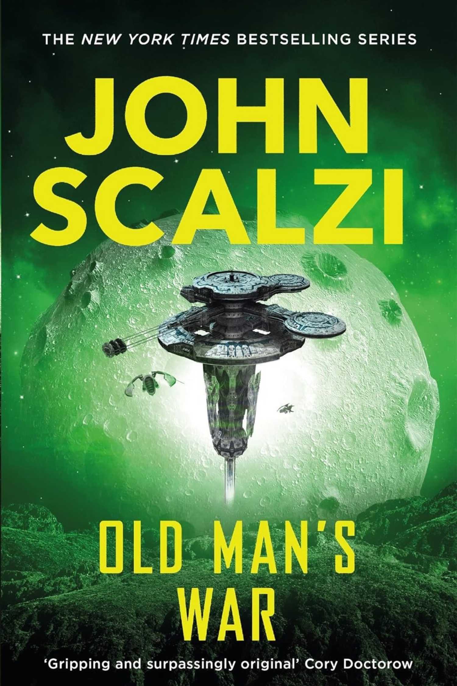 The cover of Old Man's War by John Scalzi