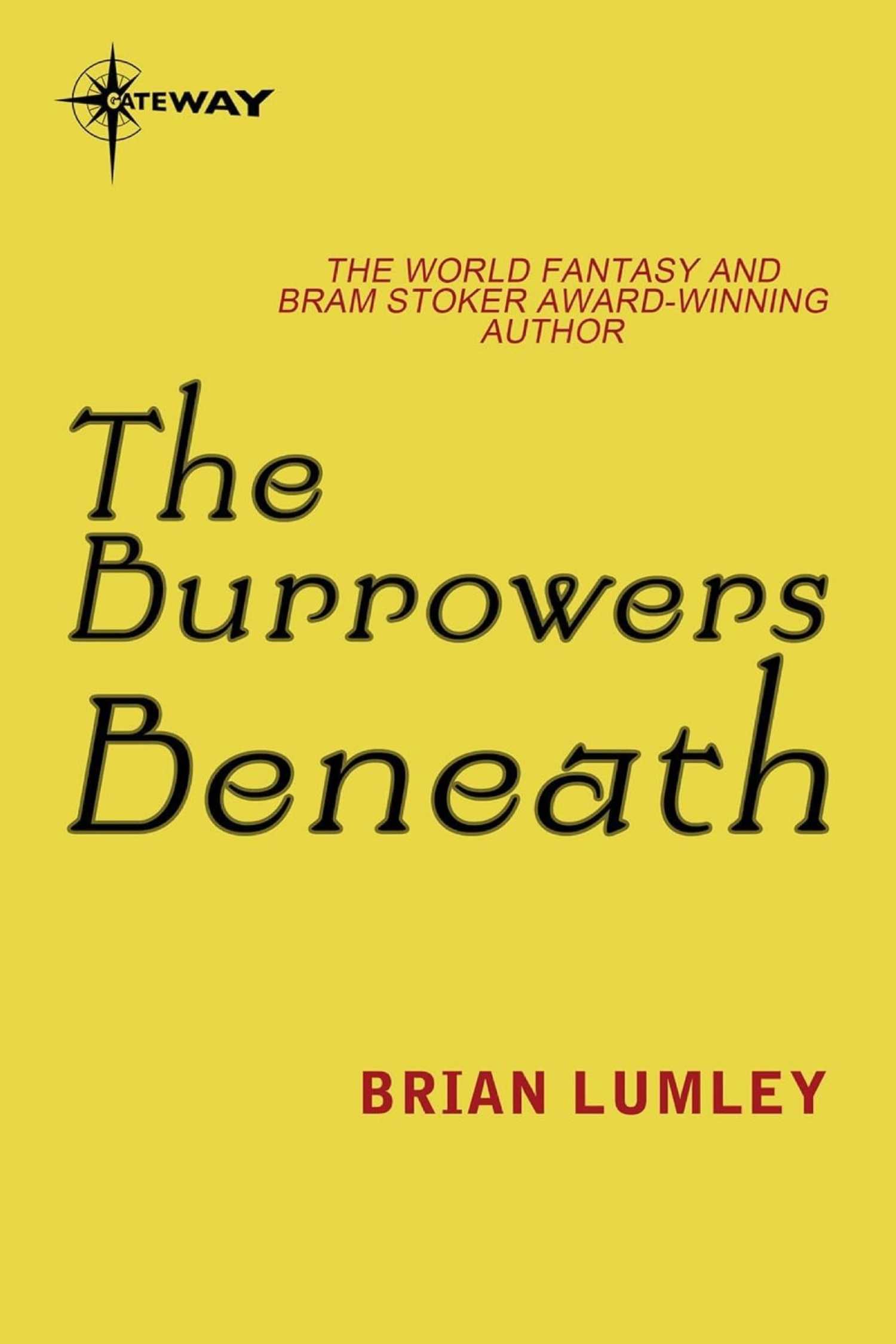 The cover of The Burrowers Beneath by Brian Lumley