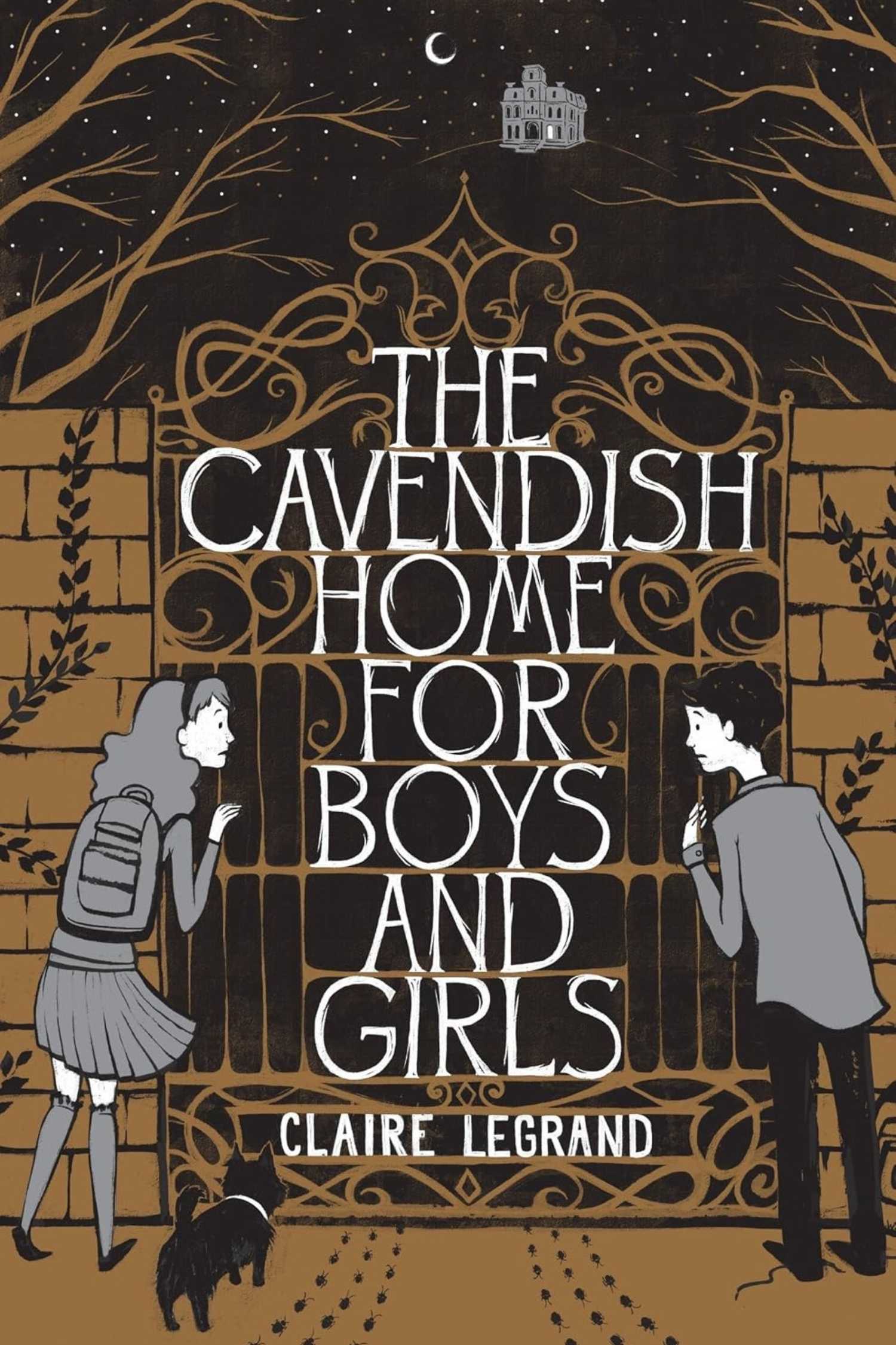 The cover of The Cavendish home for Boys and Girsl by Claire LeGrand