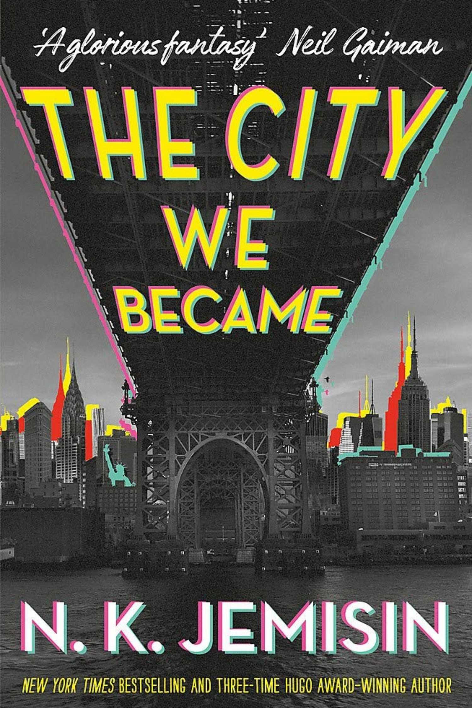The cover of The City We Became by N.K. Jemisin