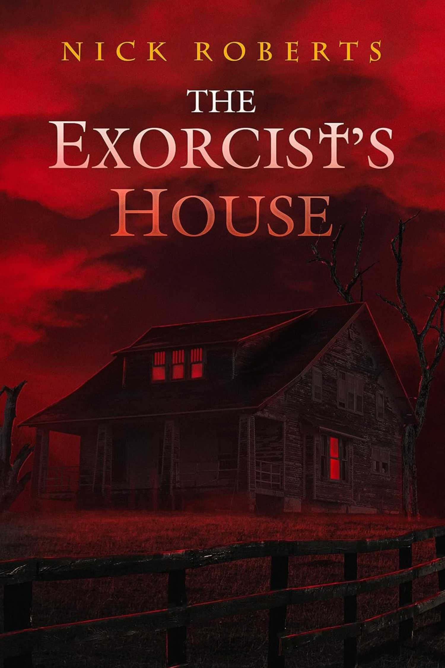 The cover of The Exorcist's House by Nick Roberts