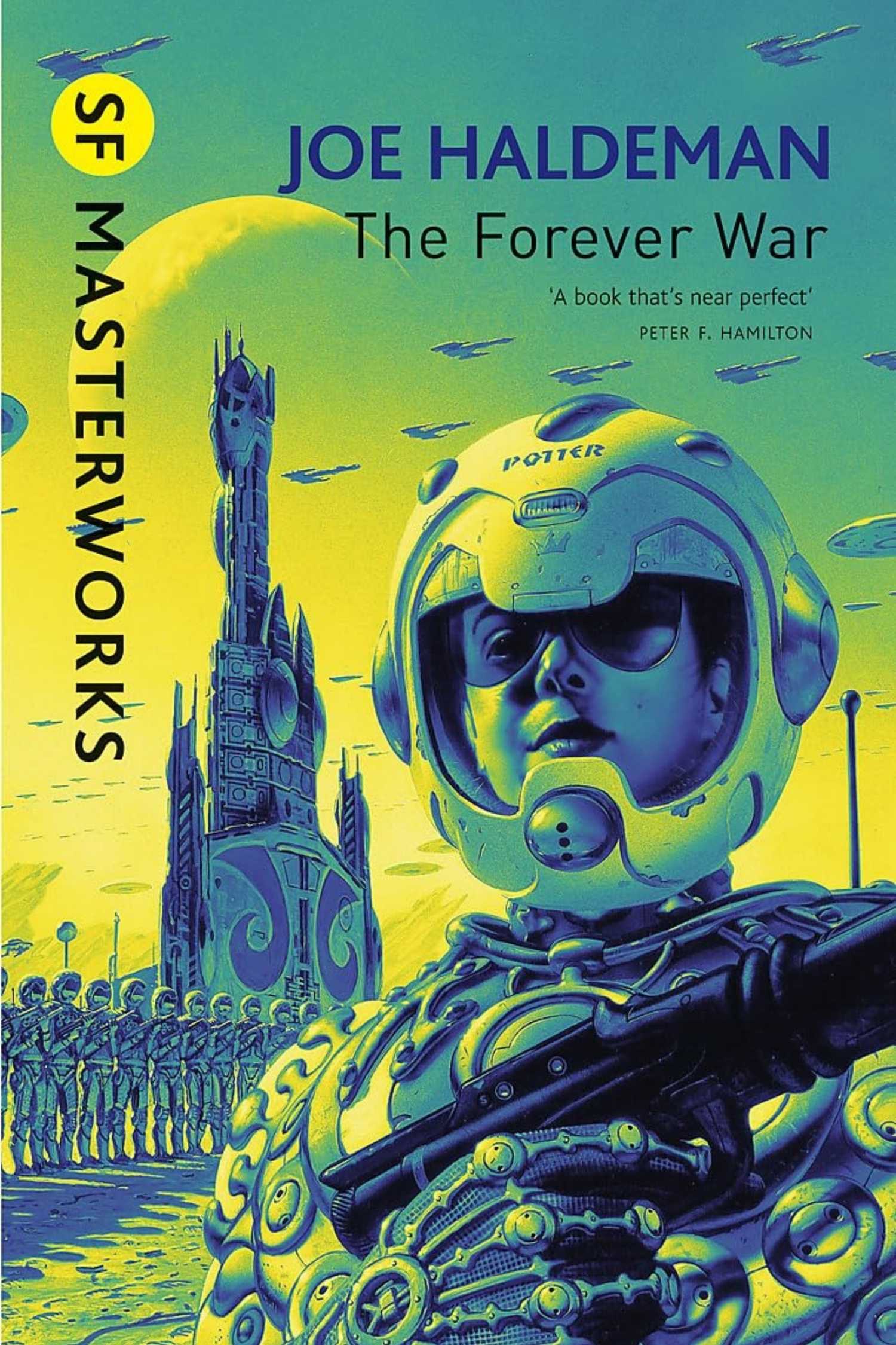 The cover of The Forever War by Joe Haldeman