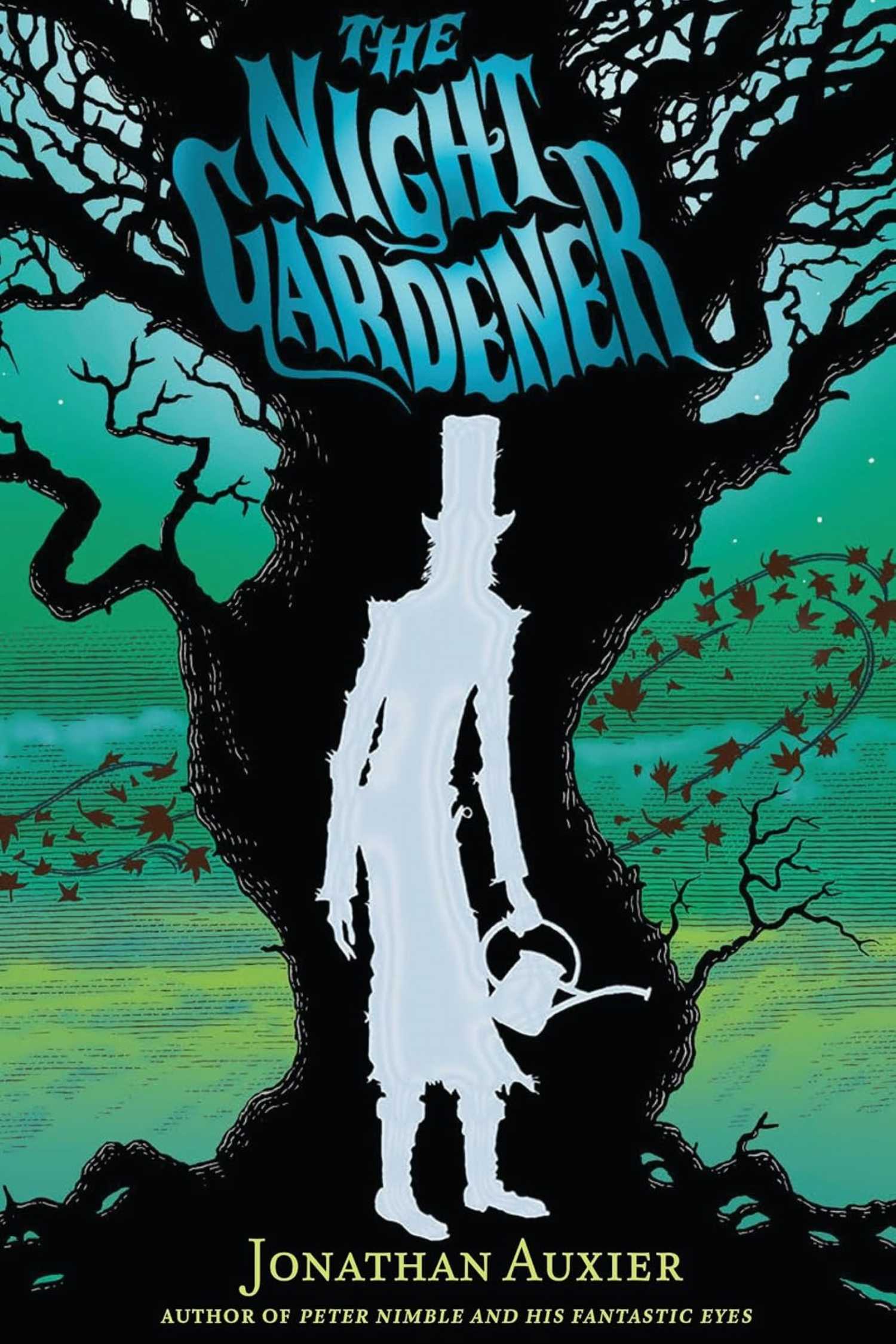 The cover of The Night Gardener by Jonathan Auxier