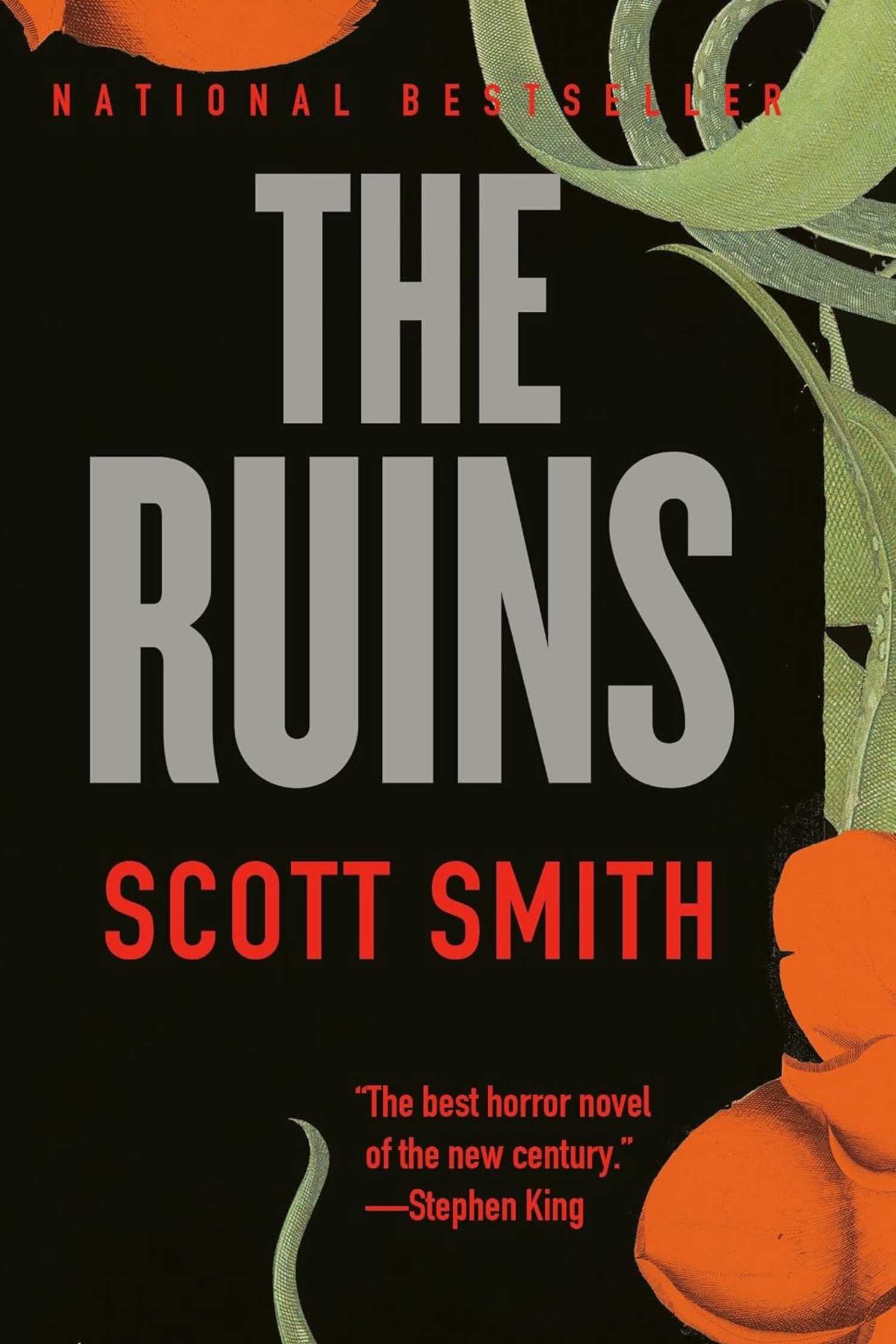 The cover of The Ruins by Scott Smith