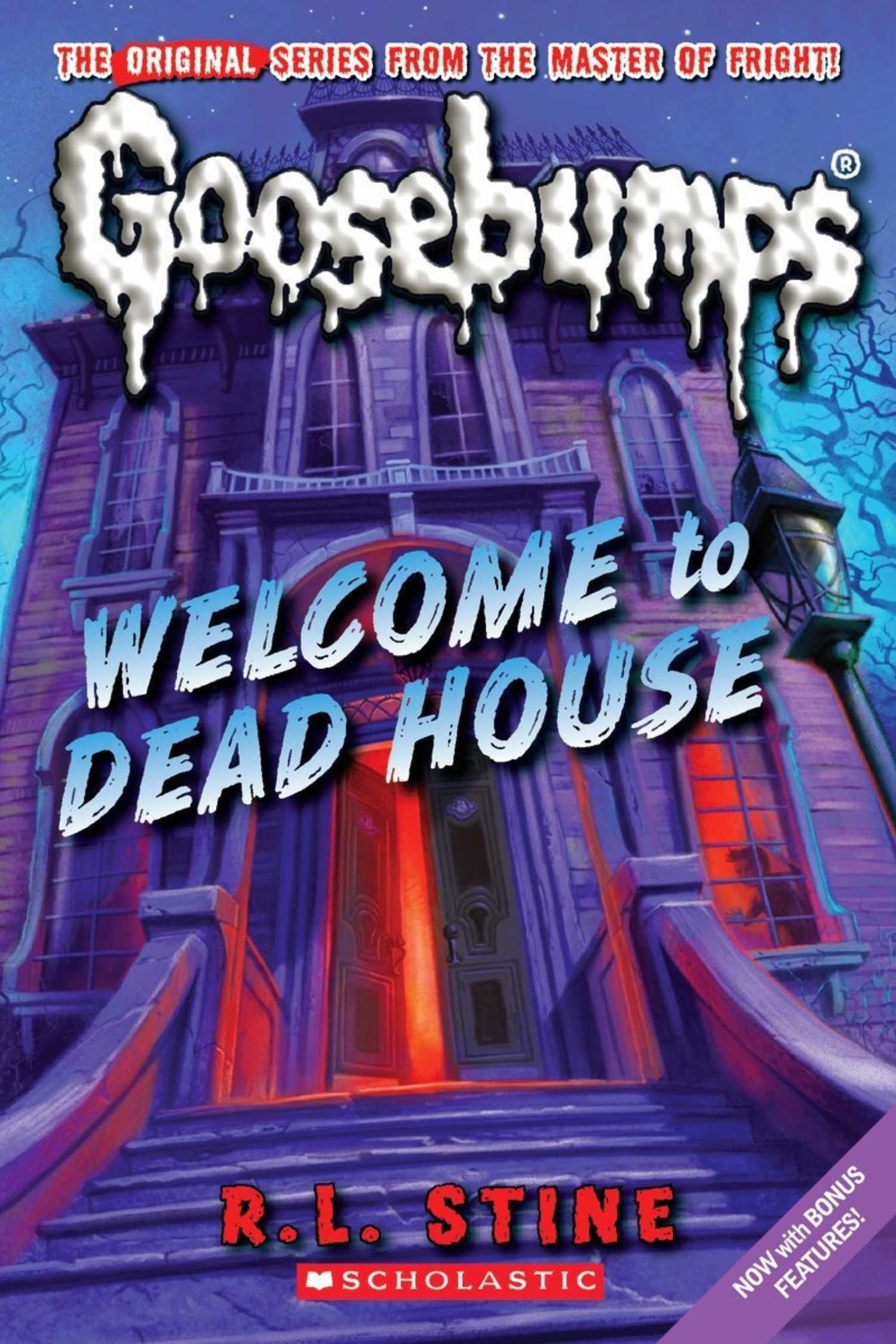 The cover of Welcome to Dead House by R.L. Stine