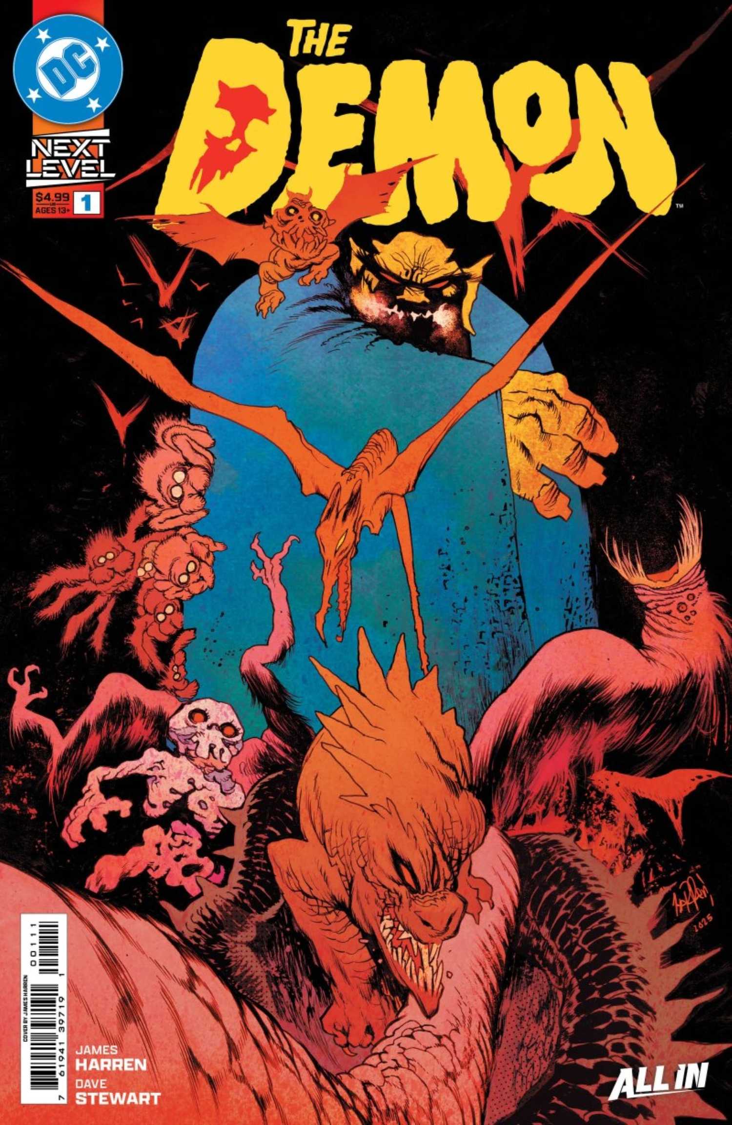 The Demon #1 main cover