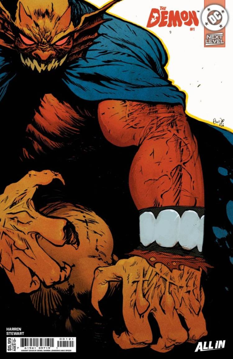 The Demon #1 variant cover