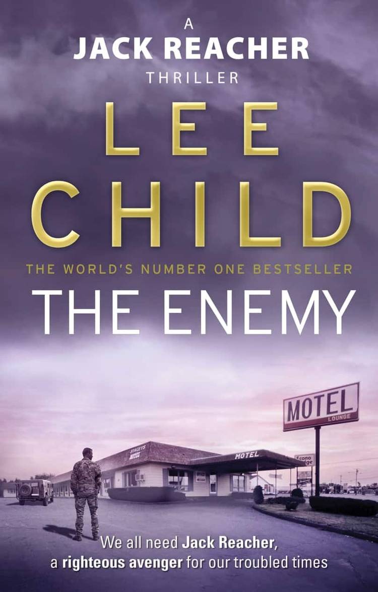 The cover of The Enemy, a Jack Reacher novel by Lee Childs