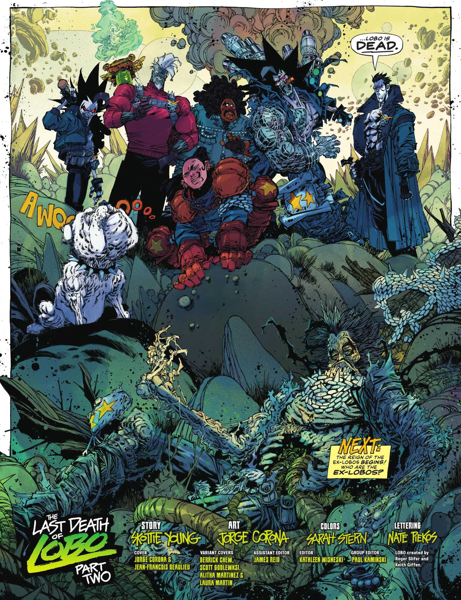The Ex-Lobos assemble in Lobo #8