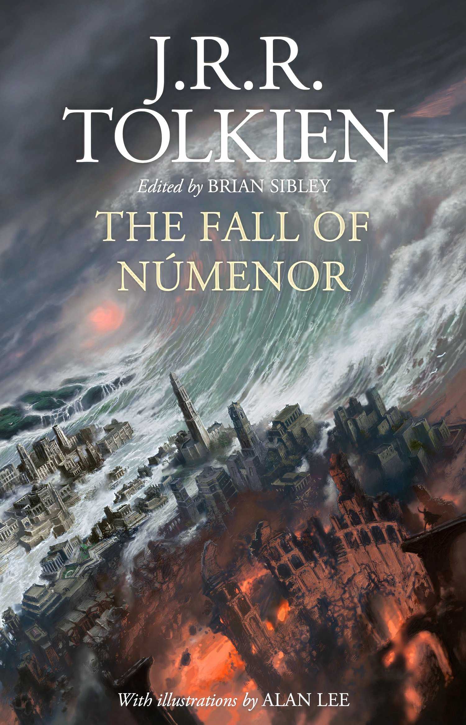 Book cover art for "The Fall of Numenor"