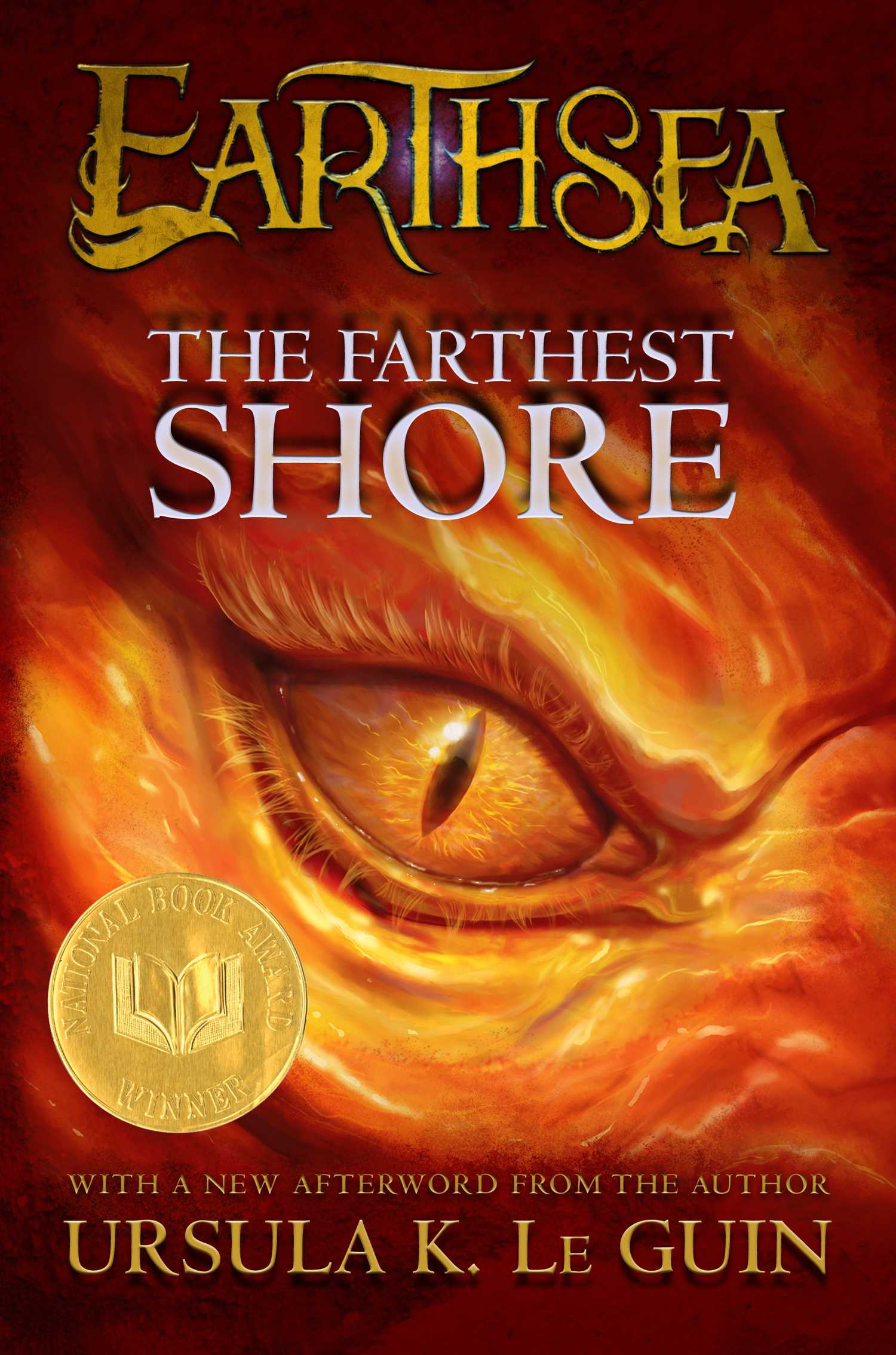 The cover of The Farthest Shore by Ursula K. Le Guin