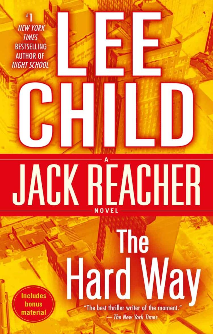 The cover of The Hard Way, a Jack Reacher novel