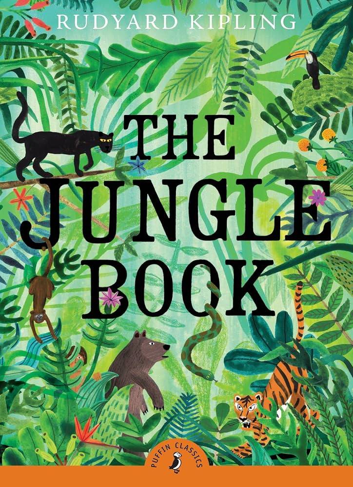 The cover of The Jungle Book by Rudyard Kipling