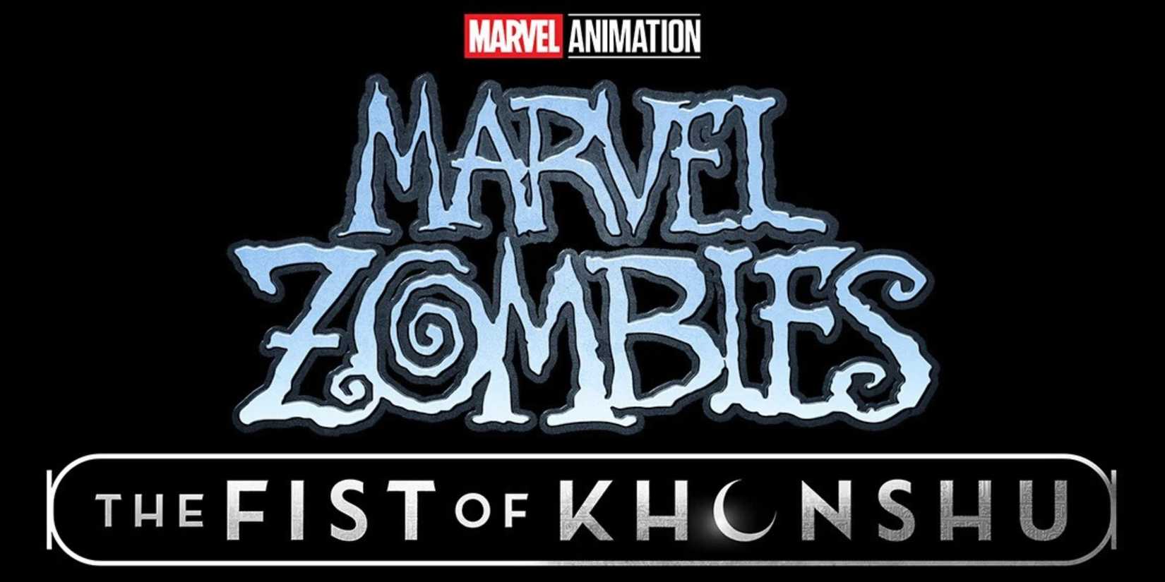 The logo for Marvel Zombies The Fist of Khonshu