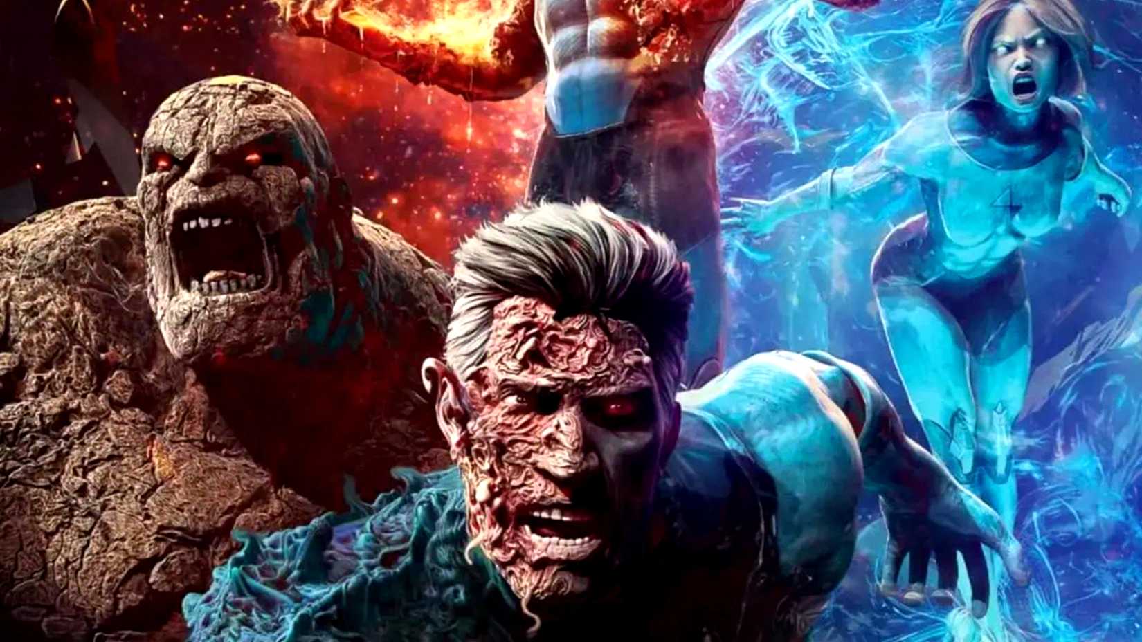 The Midnight Fantastic Four showcase their powers