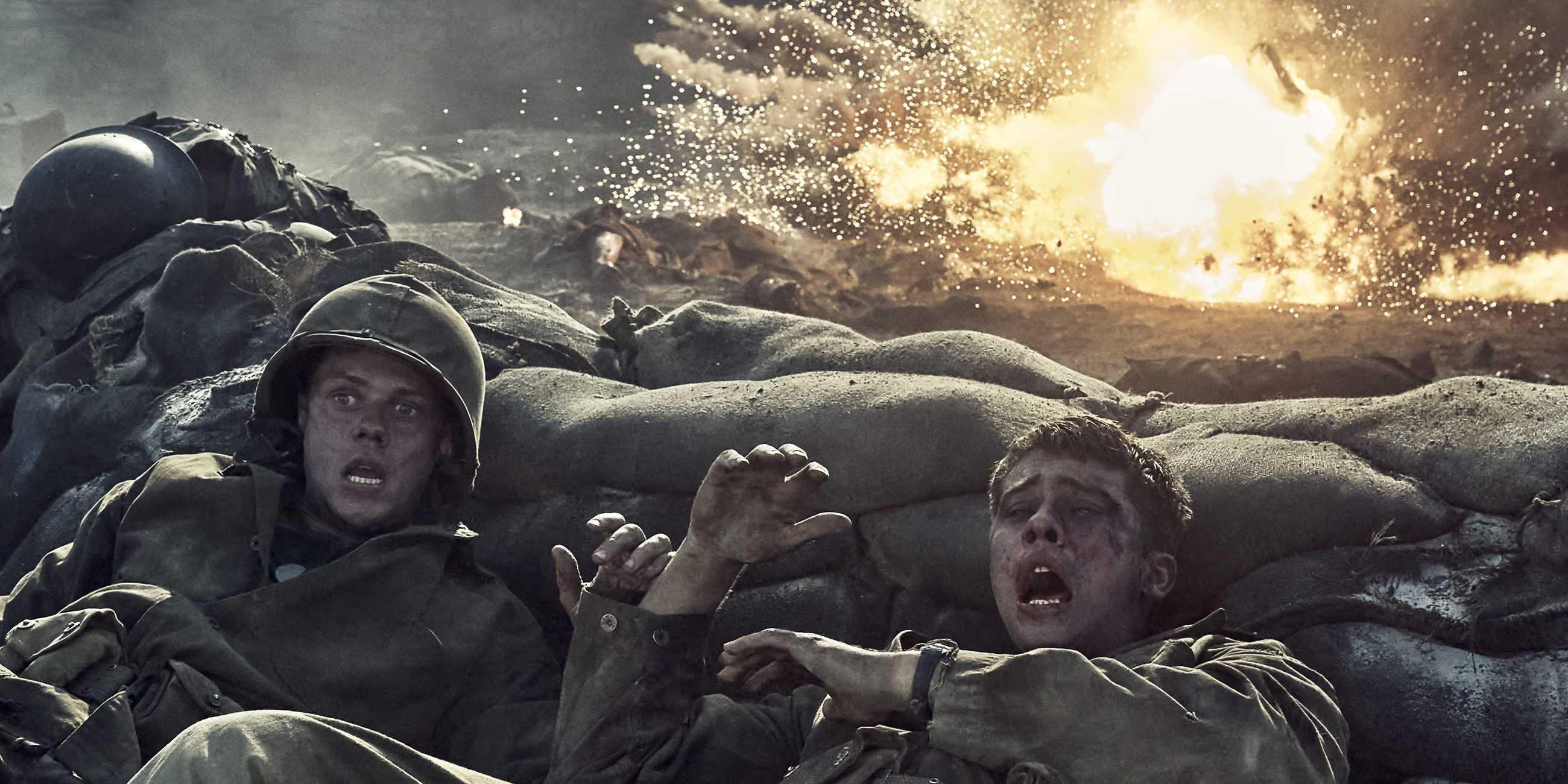 Bill Skarsgård and Nicholas Galitzine in The Mosquito Bowl