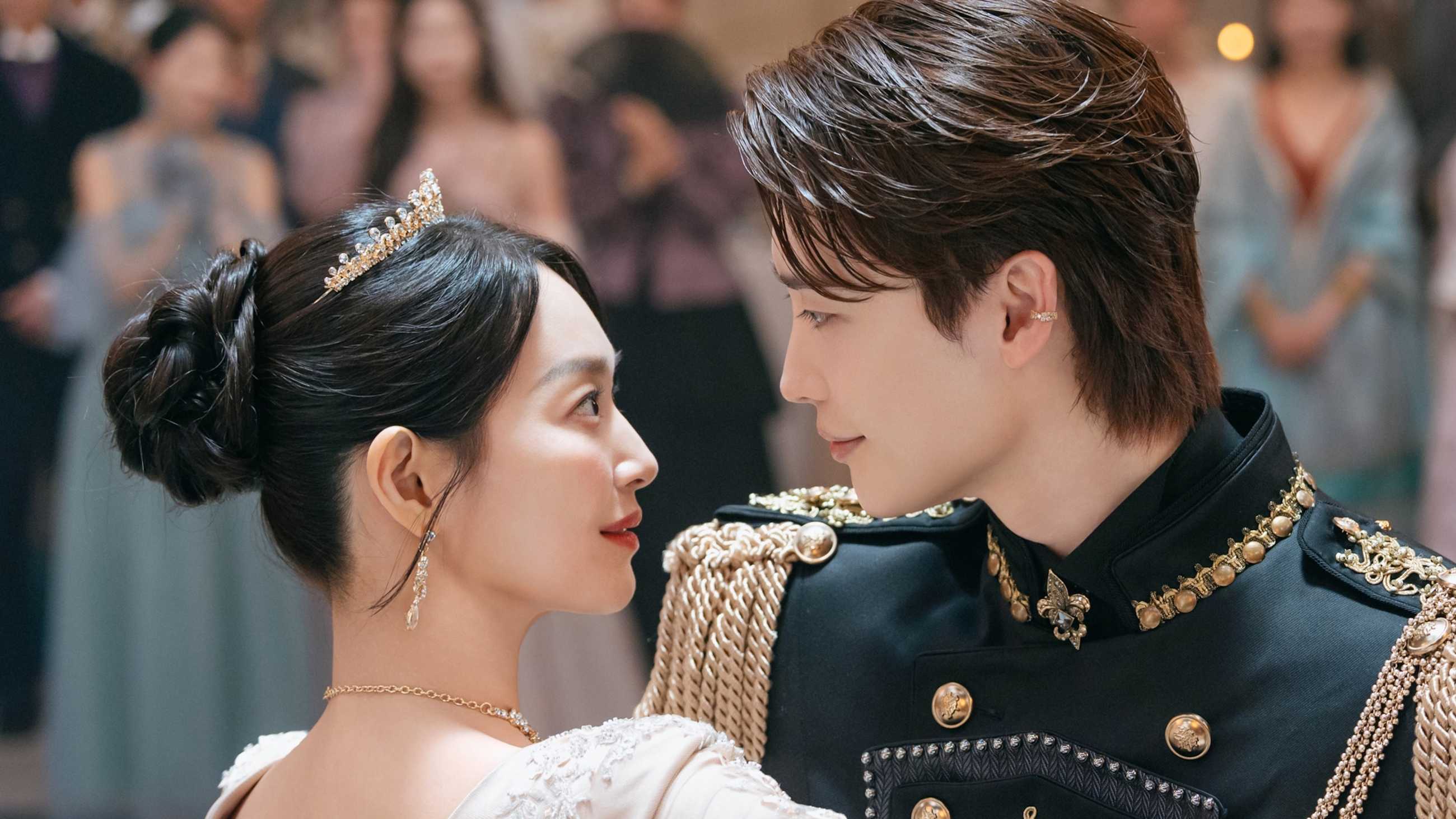 Prince Heinrey and Empress Navier dance in The Remarried Empress.