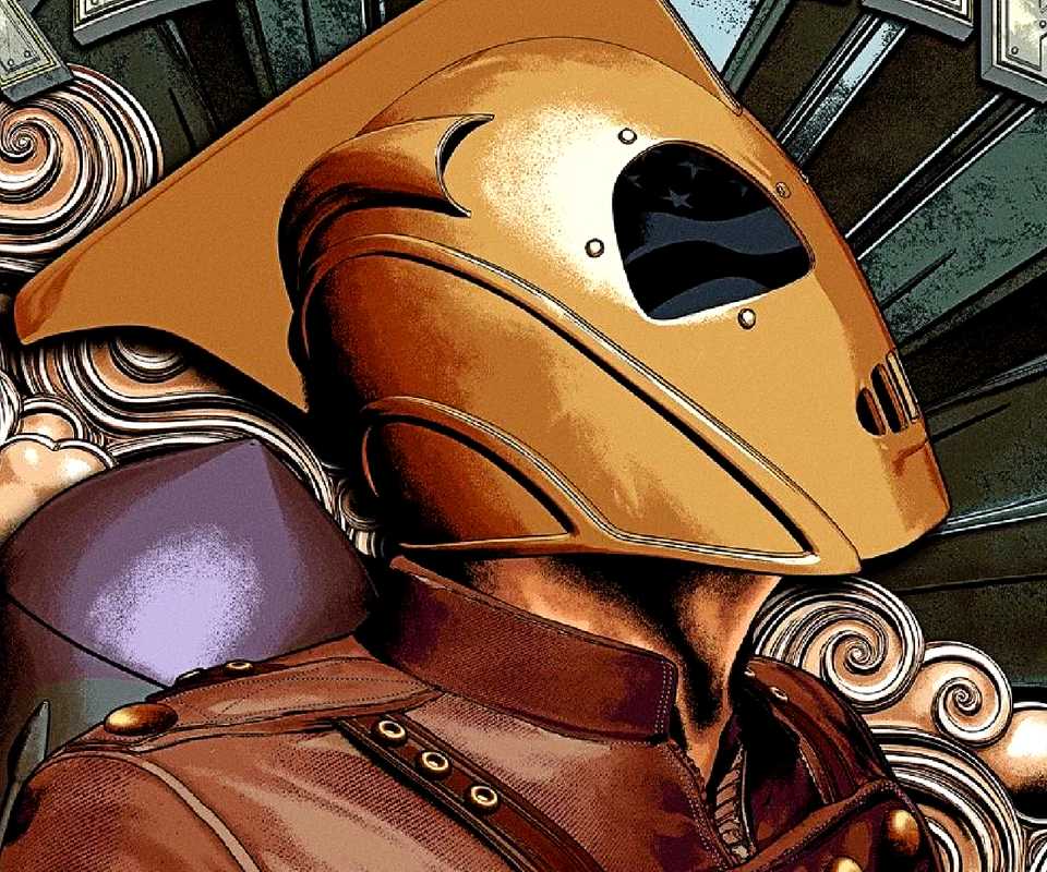 The Rocketeer art by Anthony Petrie