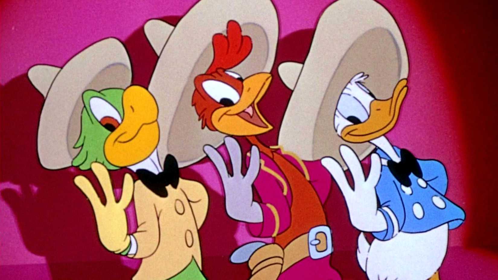 The Three Caballeros perform together
