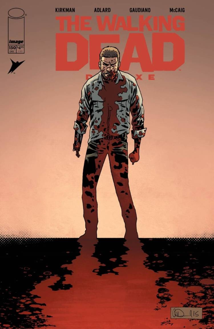The Walking Dead Deluxe #150 variant cover