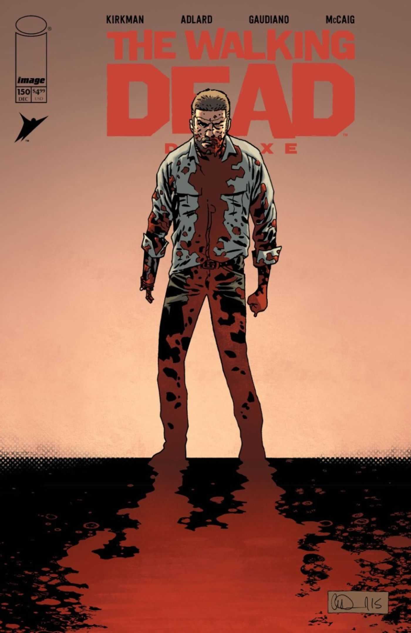 The Walking Dead Deluxe #150 variant cover