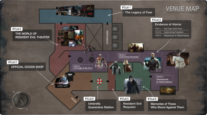 The World of Resident Evil 30th Anniversary Exhibition