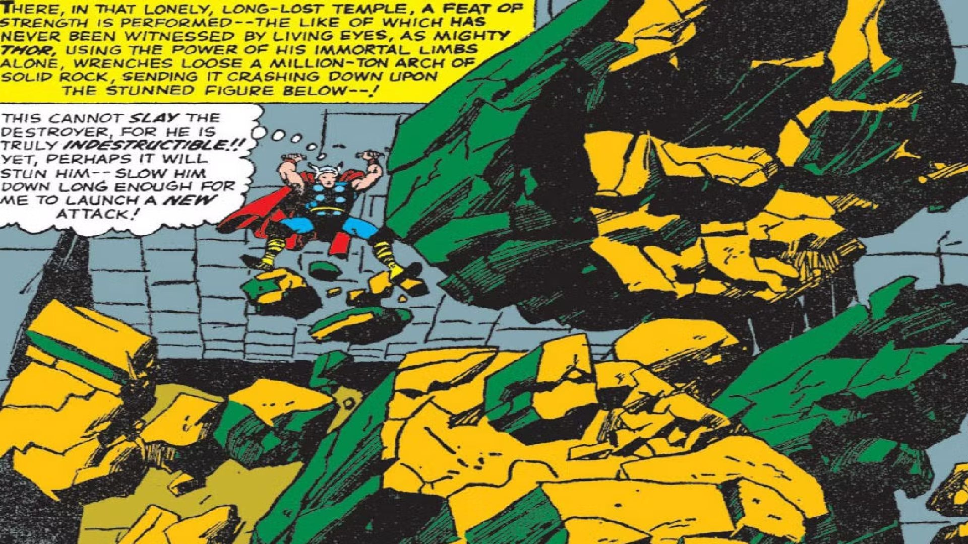 thor lifts a million tons