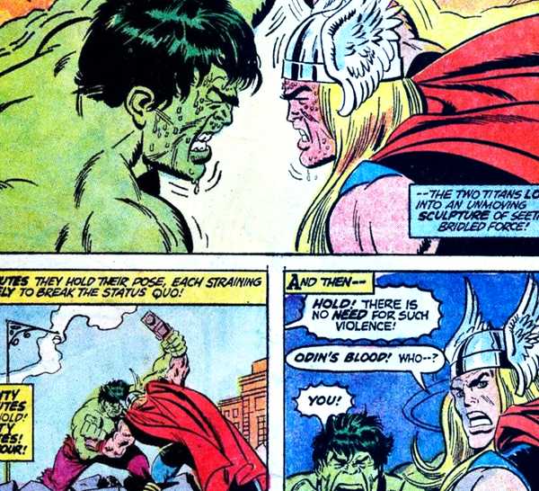 thor matches hulk's strength