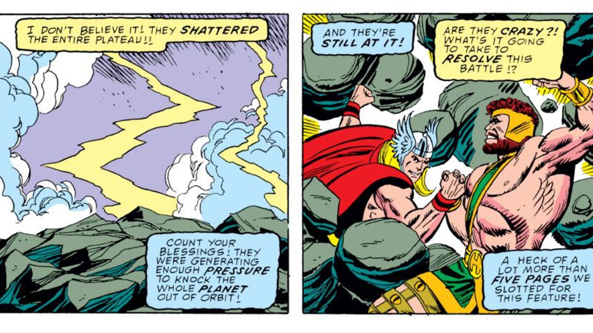 thor-vs-hercules-strength-feat 7 Guardians of the Galaxy Heroes Who Are More Powerful Than The Movies Showed