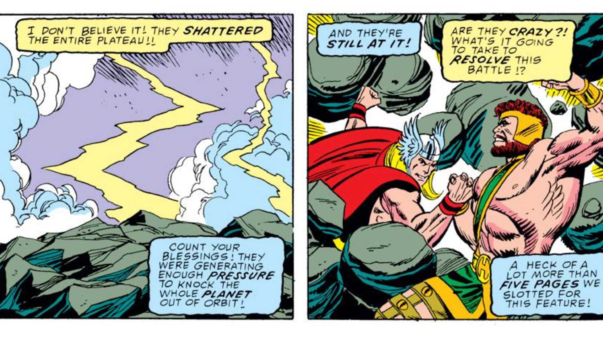 thor-vs-hercules-strength-feat 7 Guardians of the Galaxy Heroes Who Are More Powerful Than The Movies Showed