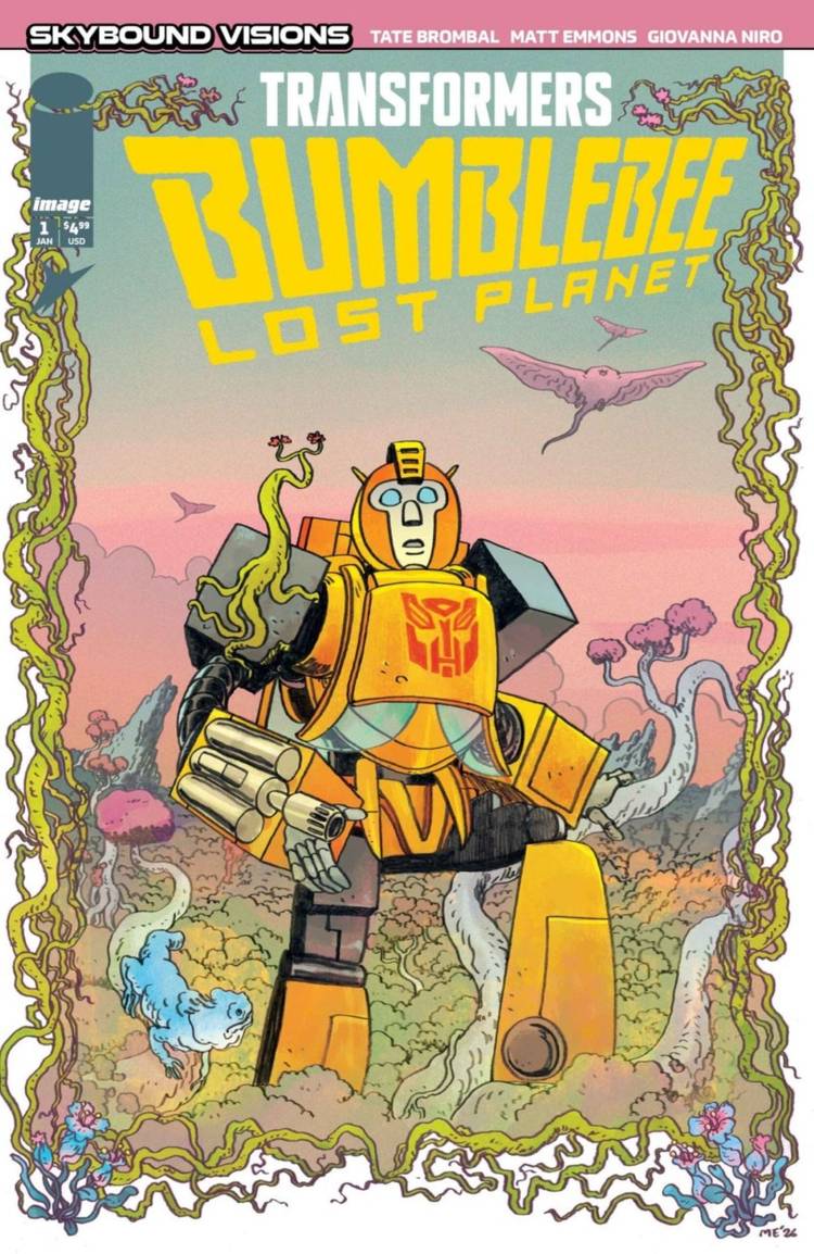 Transformers Bumblebee Lost Planet #1 main cover