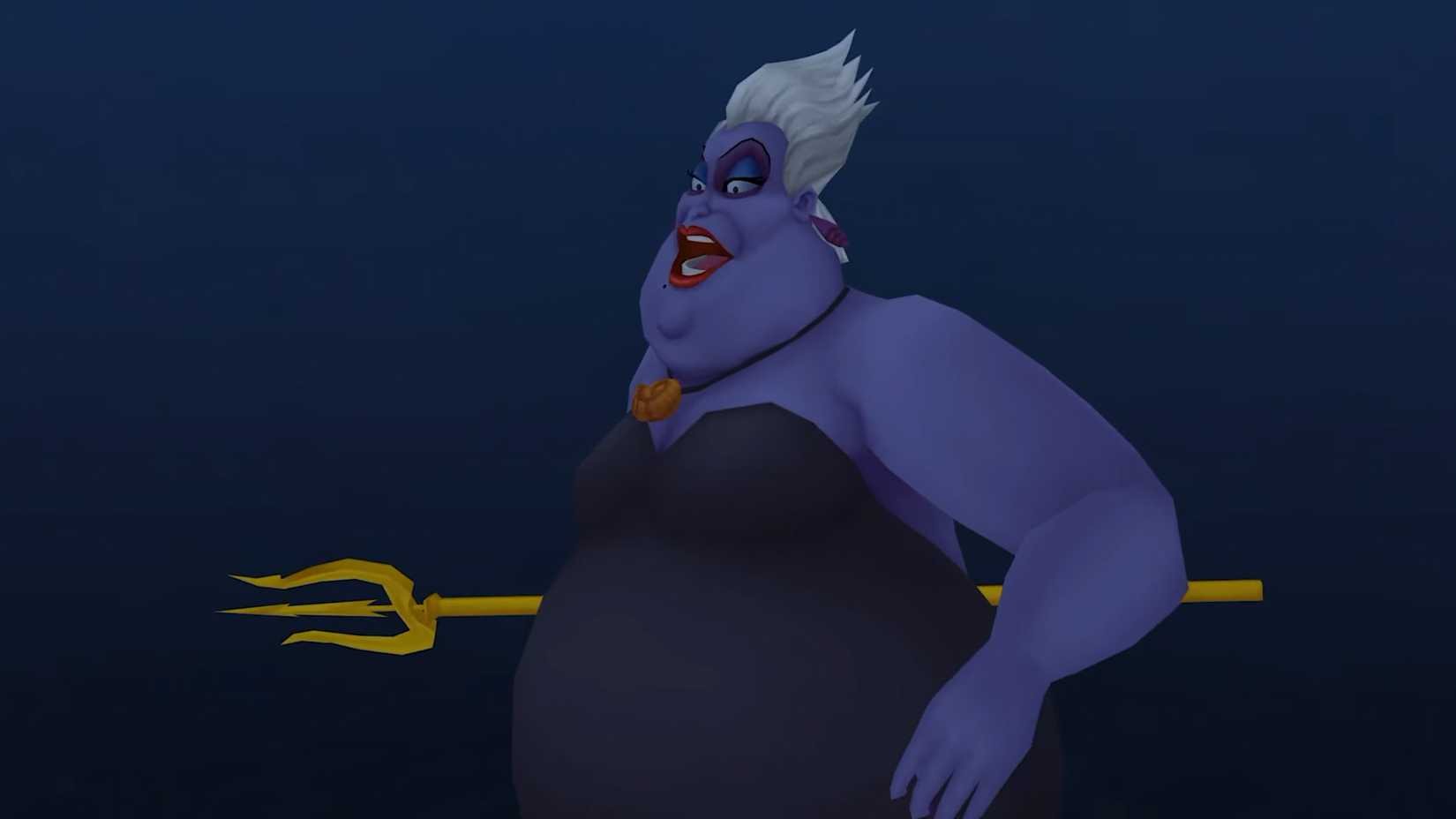 Ursula in her giant form in Kingdom Hearts