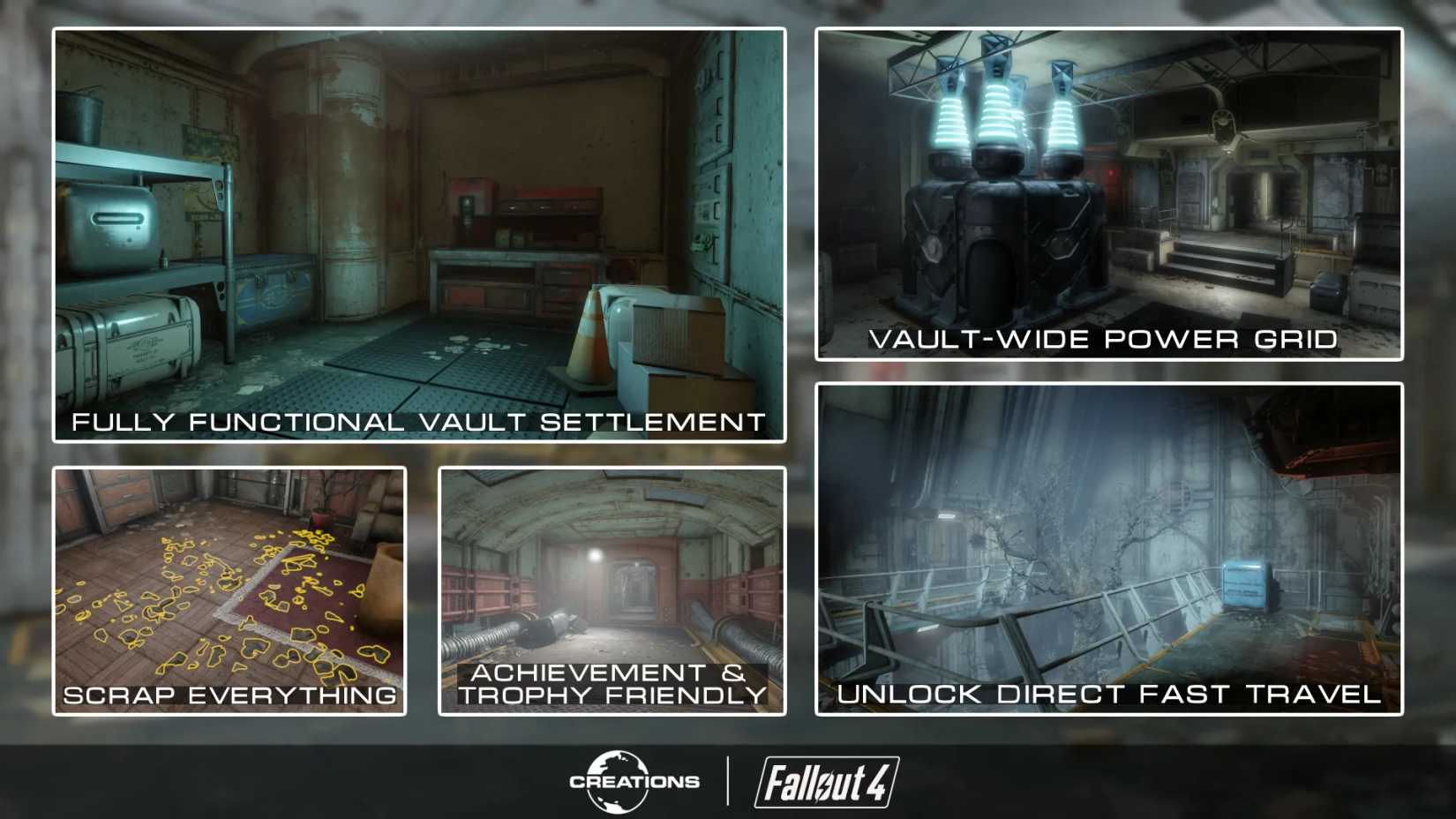 Fallout 4 Mod 'The Unmarked Vault' Adds New Quest and Settlement