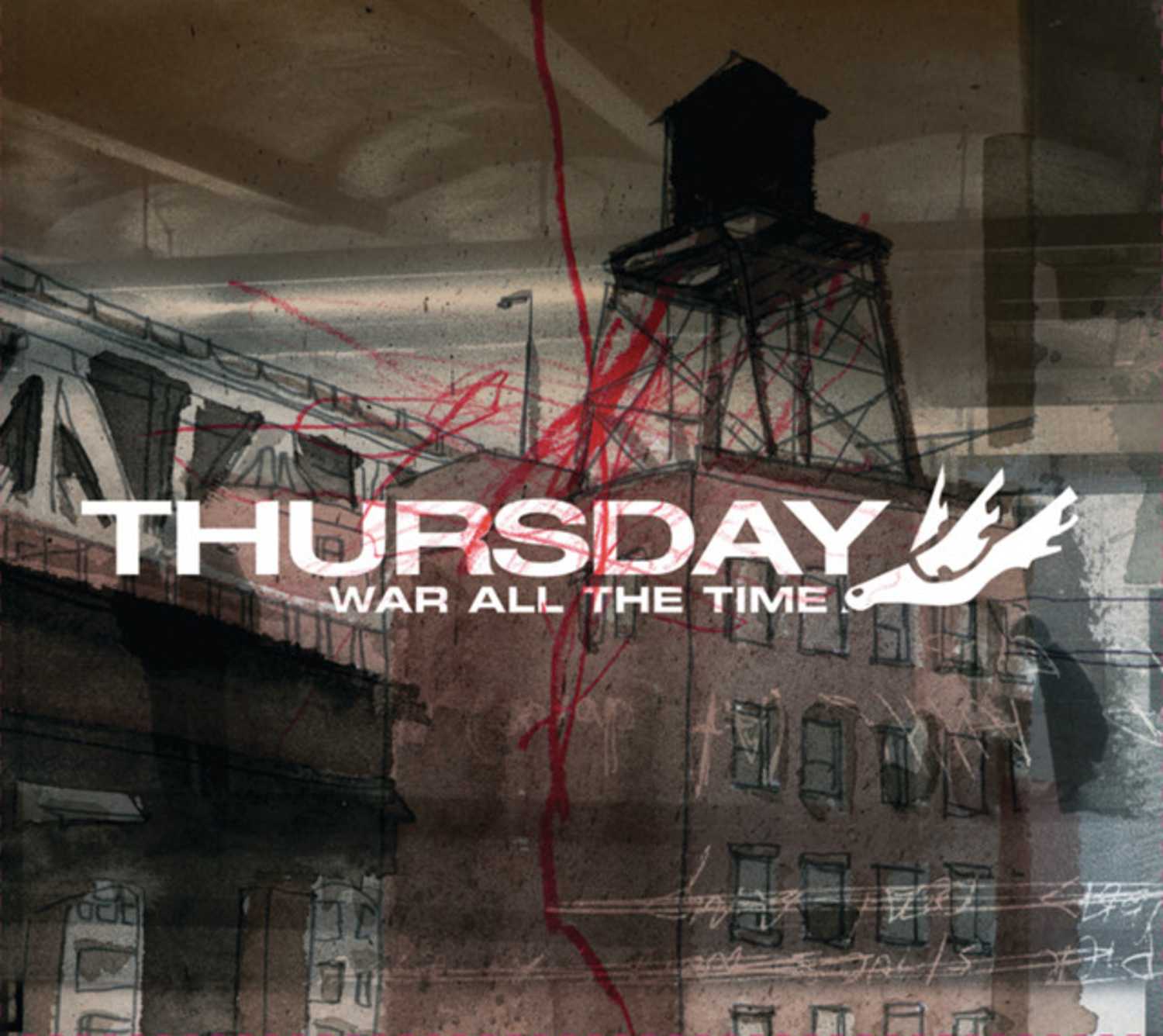 War All the Time by Thursday album cover