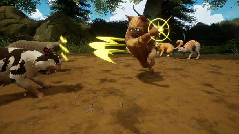 Warrior Cats Clans of the Forest combat