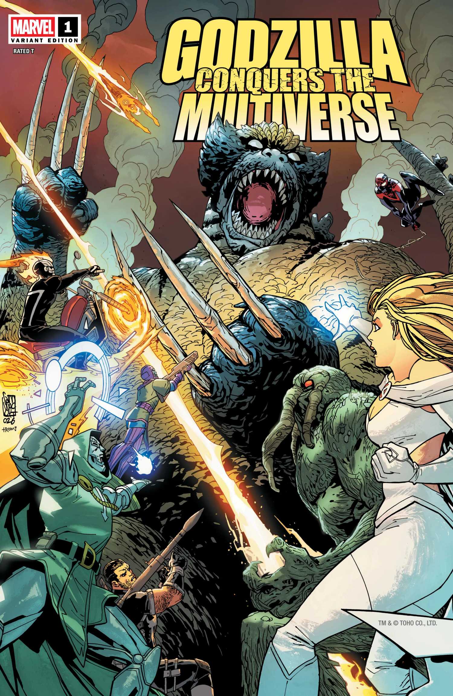 Weapon 'Zilla attacks the Marvel Universe