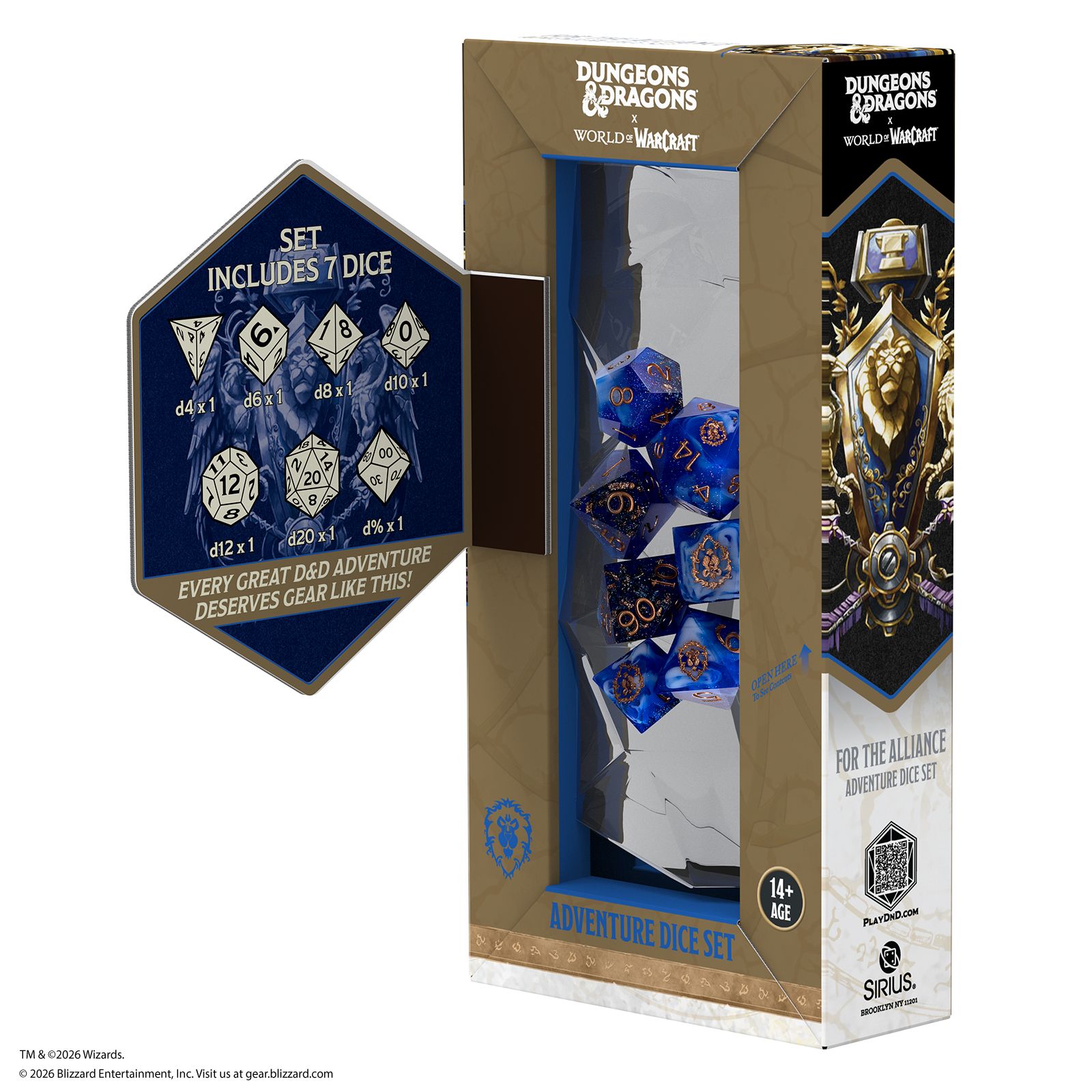 WoW FTA Adventure Dice Product Shot 4