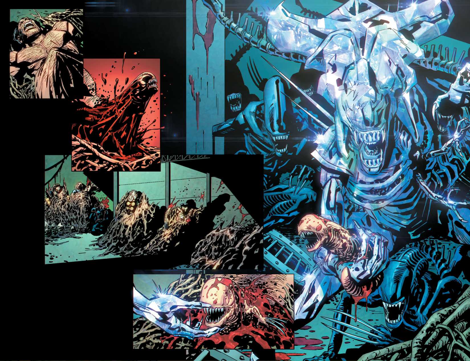 X-Men Chestbursters and Emma Frost White Xeno Queen