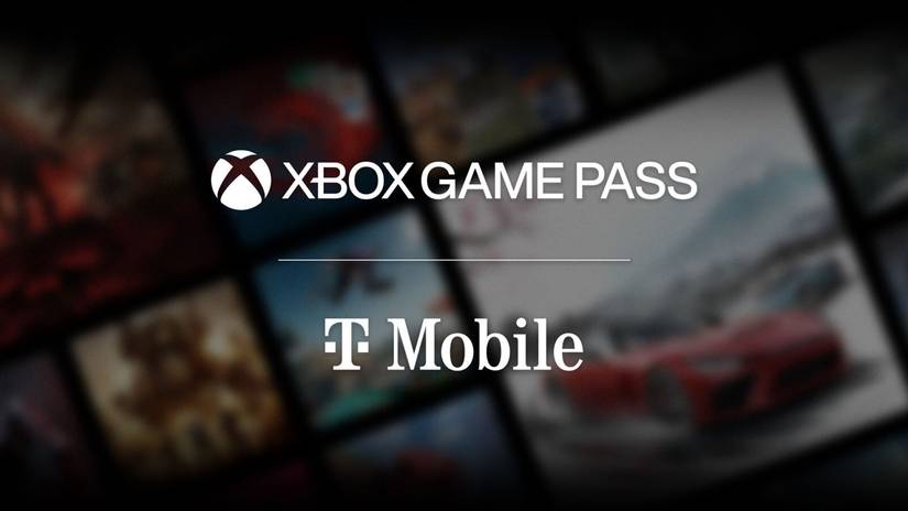 The Xbox Game Pass and T-Mobile logos are set together as part of the new partnership.