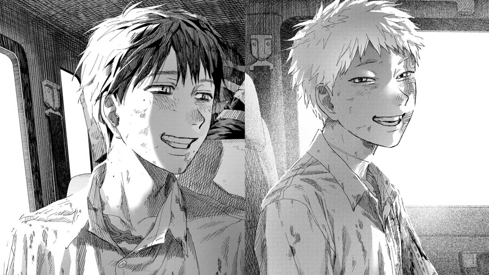 Yoshiki and Natsuki in chapter 51 of The Summer Hikaru Died