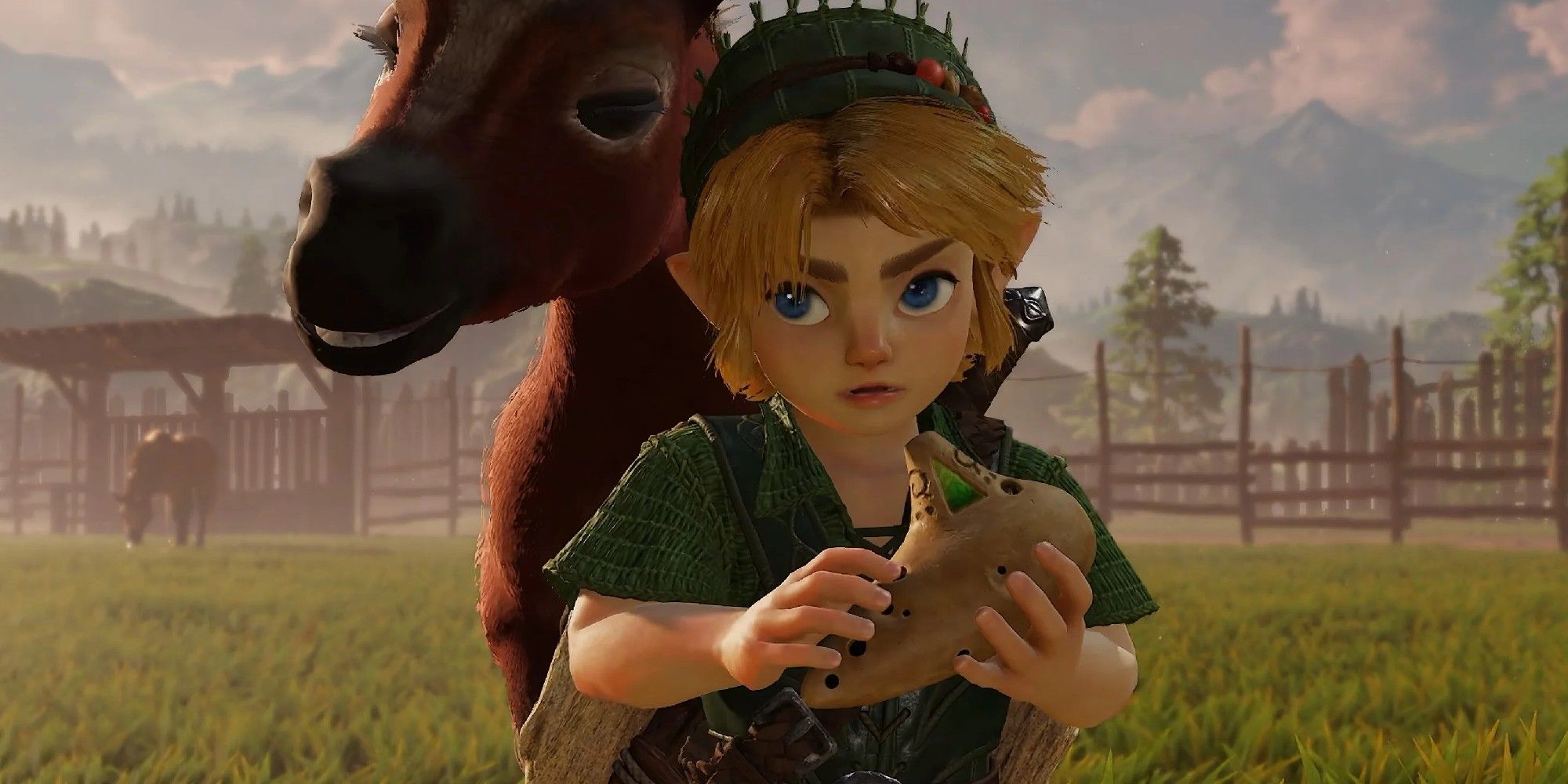 Zelda: Ocarina Of Time Remake Officially Unveils Dark Link Redesign image
