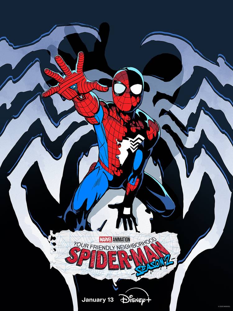 Poster da segunda temporada de Your Friendly Neighborhood Spider-Man