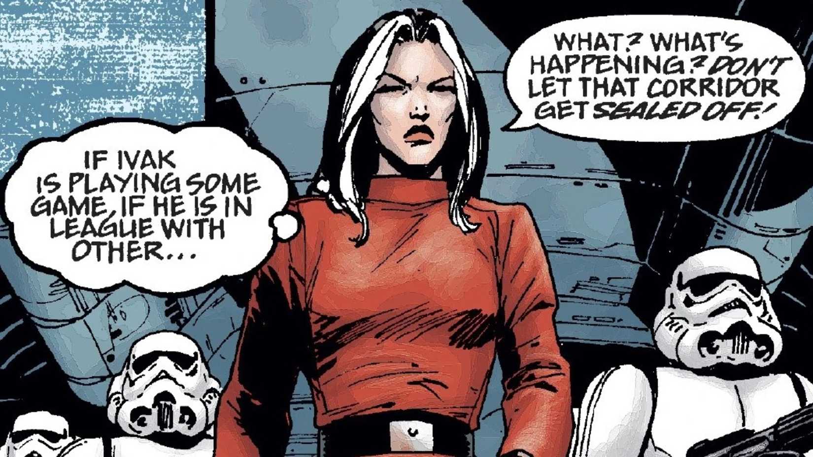 Ysanne Isard in the Star Wars comics