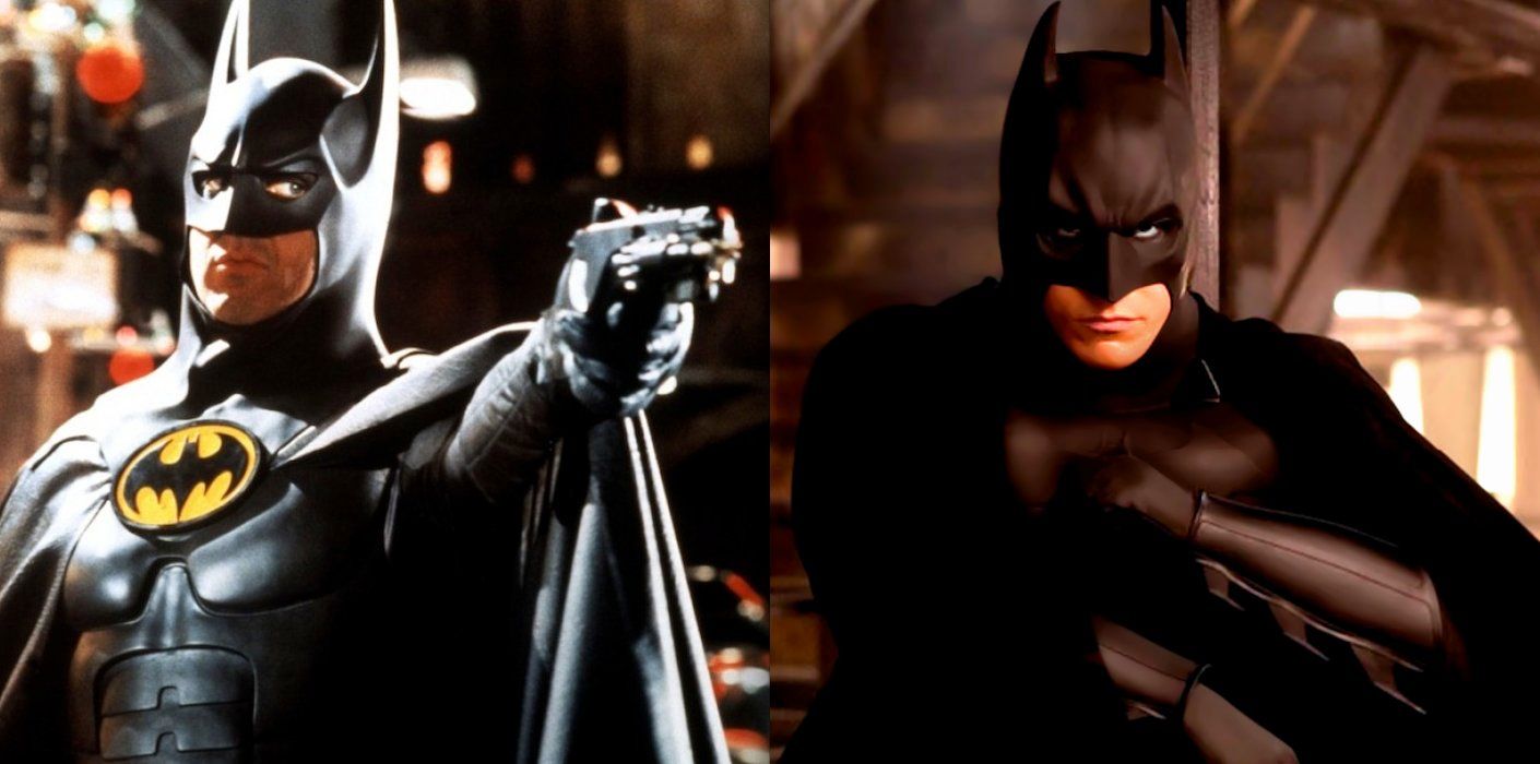 Batman - Michael Keaton & Christian Bale